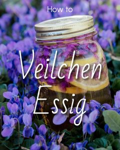 Duftveilchenessig selber machen